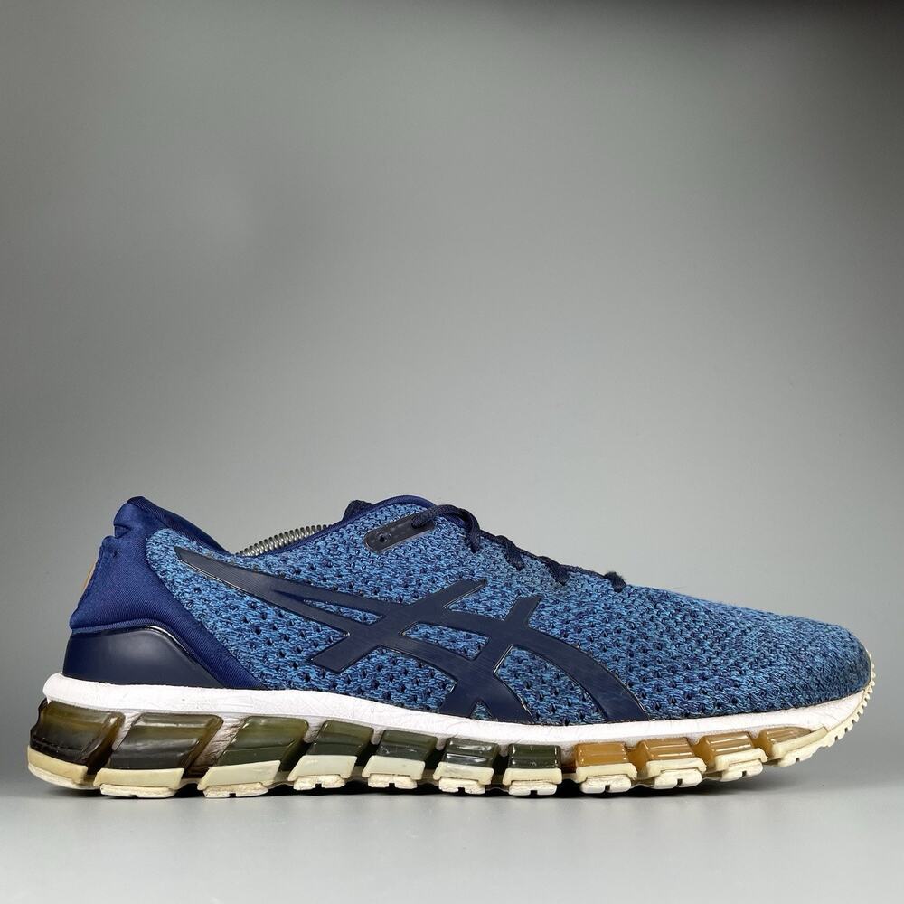 Asics Gel Quantum 360 Men’s Size 13 Blue Knit Mesh Running Sneakers Casual Shoes - Picture 6 of 9